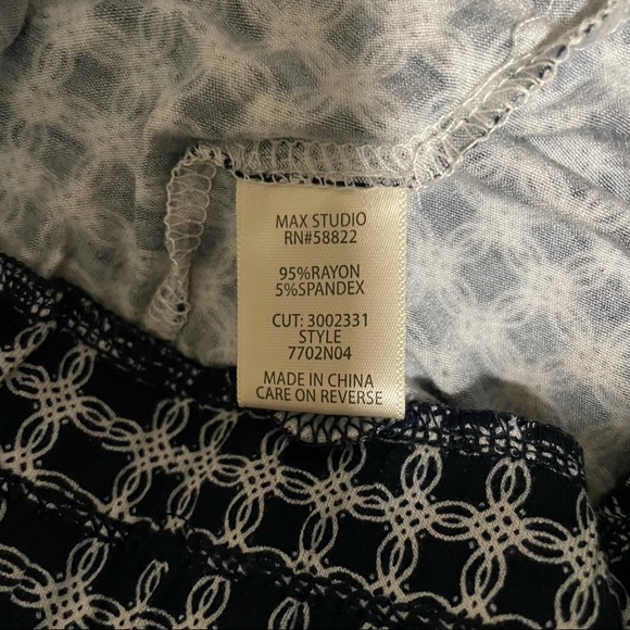 Women’s Max Studio High Rise Palazzo Pants -SZ M - Picture 9 of 12